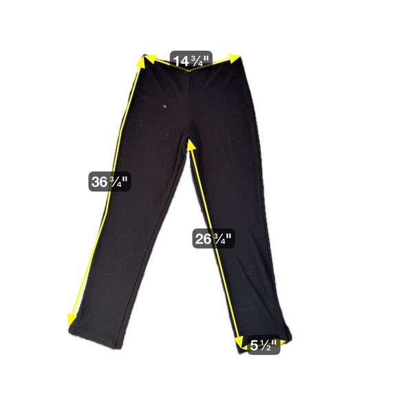 Sympli Black Side Notch Hem Ankle Jersey Pants Size 6 Capsule wardrobe‎ Travel - Picture 7 of 7